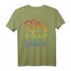 Mein Herz schlägt Schlager T-Shirt – Buntes Regenbogen Design für Festivals, Partys & Fans, Perfekt als Geschenk für Schlager- und LGBT-Fans