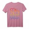Mein Herz schlägt Schlager T-Shirt – Buntes Regenbogen Design für Festivals, Partys & Fans, Perfekt als Geschenk für Schlager- und LGBT-Fans