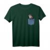 Cute Otter Pocket Peeking T-Shirt – Lustiges Otter Tiermotiv für Otter Fans, Damen, Herren & Kinder, Perfektes Geschenk für Geburtstag & Weihnachten