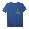 Cute Otter Pocket Peeking T-Shirt – Lustiges Otter Tiermotiv für Otter Fans, Damen, Herren & Kinder, Perfektes Geschenk für Geburtstag & Weihnachten