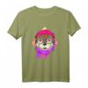 Sea River Otter Hipster Party Tier Gesicht T-Shirt – Niedliches Otter-Design für Meerestier- und Otterliebhaber, Tierpfleger & Meeresbiologen