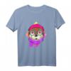 Sea River Otter Hipster Party Tier Gesicht T-Shirt – Niedliches Otter-Design für Meerestier- und Otterliebhaber, Tierpfleger & Meeresbiologen