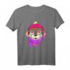 Sea River Otter Hipster Party Tier Gesicht T-Shirt – Niedliches Otter-Design für Meerestier- und Otterliebhaber, Tierpfleger & Meeresbiologen