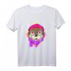 Sea River Otter Hipster Party Tier Gesicht T-Shirt – Niedliches Otter-Design für Meerestier- und Otterliebhaber, Tierpfleger & Meeresbiologen