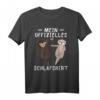 Lustiges Otter Schlafanzug, Pyjama & Nachthemd – Witziges Geschenk für Morgenmuffel, Nachteulen, Teenager & Bettliebhaber