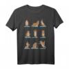 Lustiges Otter Yoga T-Shirt - Süßes Weasel Meditation Shirt für Ihn und Sie, Perfekt für Yoga, Entspannung & Tierliebhaber-Geschenke