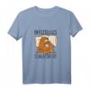 Offizielles Otter Schlaf / Pyjama Schlafi T-Shirt – Kuscheliges Partner-Shirt für Jung und Alt, perfekt als Geschenk zum Valentinstag, Weihnachten oder Geburtstag