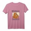 Offizielles Otter Schlaf / Pyjama Schlafi T-Shirt – Kuscheliges Partner-Shirt für Jung und Alt, perfekt als Geschenk zum Valentinstag, Weihnachten oder Geburtstag
