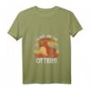 Damen I'm Not Like The Otters - Süßes Otter Meme T-Shirt mit V-Ausschnitt, Perfekt als Geschenk für Otter-Liebhaber und Meme Fans