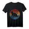 Retro Otter T-Shirt – Süßes Tierdesign, ideales Geschenk zu Weihnachten & Geburtstag für Tierliebhaber, Otter Fans & Tierpfleger