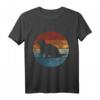 Retro Otter T-Shirt – Süßes Tierdesign, ideales Geschenk zu Weihnachten & Geburtstag für Tierliebhaber, Otter Fans & Tierpfleger