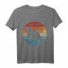 Retro Otter T-Shirt – Süßes Tierdesign, ideales Geschenk zu Weihnachten & Geburtstag für Tierliebhaber, Otter Fans & Tierpfleger