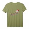 Weihnachten Tier Otter Lichterkette Mütze T-Shirt - Lustiges Weihnachtsmotiv für Tierliebhaber und Christen