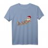 Weihnachten Tier Otter Lichterkette Mütze T-Shirt - Lustiges Weihnachtsmotiv für Tierliebhaber und Christen