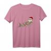 Weihnachten Tier Otter Lichterkette Mütze T-Shirt - Lustiges Weihnachtsmotiv für Tierliebhaber und Christen