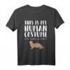 This Is My Human Costume I'm Really An Otter T-Shirt - Lustiges Tierliebhaber-Humor-Shirt für Halloween & Geschenkideen