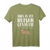 This Is My Human Costume I'm Really An Otter T-Shirt - Lustiges Tierliebhaber-Humor-Shirt für Halloween & Geschenkideen