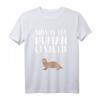 This Is My Human Costume I'm Really An Otter T-Shirt - Lustiges Tierliebhaber-Humor-Shirt für Halloween & Geschenkideen