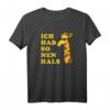 Lustiges Giraffen T-Shirt 'Ich hab so'n Hals' – Humorvolles Afrika Geschenk für Kinder, Mädchen und Frauen, die Giraffen lieben