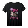 Otter Shirt für Mädchen – Just A Girl Who Loves Otters T-Shirt, perfektes Geschenk für Geburtstag oder Weihnachten