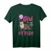 Otter Shirt für Mädchen – Just A Girl Who Loves Otters T-Shirt, perfektes Geschenk für Geburtstag oder Weihnachten