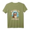 Be Kind to Otters - Lustiges Positivitäts T-Shirt mit Otter-Grafik für Tierliebhaber und Humor-Fans
