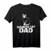 HapFrog Papa T-Shirt – Katzenpapa Geschenk für Haustierliebhaber und Väter, Klassisch geschnitten
