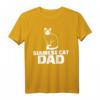 HapFrog Papa T-Shirt – Katzenpapa Geschenk für Haustierliebhaber und Väter, Klassisch geschnitten