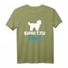 Shih Tzu Papa T-Shirt – Klassisch geschnittenes Hundemotiv für Hundeliebhaber & Familien, perfekt als Geschenk