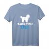 Shih Tzu Papa T-Shirt – Klassisch geschnittenes Hundemotiv für Hundeliebhaber & Familien, perfekt als Geschenk