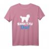 Shih Tzu Papa T-Shirt – Klassisch geschnittenes Hundemotiv für Hundeliebhaber & Familien, perfekt als Geschenk