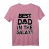 Star Wars Bester Papa in der Galaxie T-Shirt - Offiziell lizenziertes Star Wars Merchandise für Vatertag & Geburtstagsgeschenke