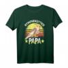 Nymphensittich Papa T-Shirt - Lustiges Retro Vogel Design für Vogelhalter, Züchter & Papageienfans