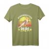 Nymphensittich Papa T-Shirt - Lustiges Retro Vogel Design für Vogelhalter, Züchter & Papageienfans