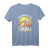 Nymphensittich Papa T-Shirt - Lustiges Retro Vogel Design für Vogelhalter, Züchter & Papageienfans
