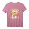 Nymphensittich Papa T-Shirt - Lustiges Retro Vogel Design für Vogelhalter, Züchter & Papageienfans