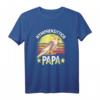 Nymphensittich Papa T-Shirt - Lustiges Retro Vogel Design für Vogelhalter, Züchter & Papageienfans