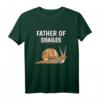 Herren & Jungen Father Of Snails Papa Vatertag Schnecke T-Shirt – Lustiges Geschenk für Schneckenliebhaber