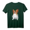 Niedliches Papillon Hund T-Shirt mit Zunge Out – Perfektes Geschenk für Hundeliebhaber, Kinder & Papillon Fans