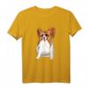 Niedliches Papillon Hund T-Shirt mit Zunge Out – Perfektes Geschenk für Hundeliebhaber, Kinder & Papillon Fans