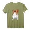 Niedliches Papillon Hund T-Shirt mit Zunge Out – Perfektes Geschenk für Hundeliebhaber, Kinder & Papillon Fans