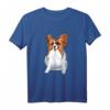 Niedliches Papillon Hund T-Shirt mit Zunge Out – Perfektes Geschenk für Hundeliebhaber, Kinder & Papillon Fans