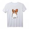Niedliches Papillon Hund T-Shirt mit Zunge Out – Perfektes Geschenk für Hundeliebhaber, Kinder & Papillon Fans