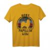 Best Dog Mother Mom – Vintage Papillon T-Shirt für Hunde- und Papillon-Liebhaber, perfektes Geschenk zum Muttertag, Geburtstag & Weihnachten