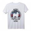 Best Dog Mother Mom – Vintage Papillon T-Shirt für Hunde- und Papillon-Liebhaber, perfektes Geschenk zum Muttertag, Geburtstag & Weihnachten