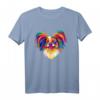 Pop Art Zwergspaniel Hund T-Shirt für Frauen, Männer & Kinder – Perfektes Geschenk für Hundeliebhaber & Familienmitglieder
