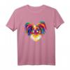 Pop Art Zwergspaniel Hund T-Shirt für Frauen, Männer & Kinder – Perfektes Geschenk für Hundeliebhaber & Familienmitglieder