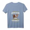 Damen HapFrog T-Shirt mit V-Ausschnitt - Perfektes Papillon Hund Geschenk für Hundeliebhaberinnen und stolze Hundebesitzerinnen
