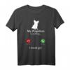 Calling für Tierliebhaber Papillon Hund Funny T-Shirt - Lustiges Hundemotiv für Hundebesitzer & Tierliebhaber