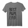 Best Papi Ever Vatertagsgeschenk für Papi, Opa, Papa – Lustiges T-Shirt für Familienfeiern, Weihnachten & Geburtstag
